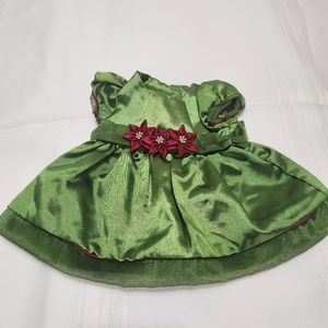 American Girl Bitty Baby Poinsette 2001 Christmas Dress